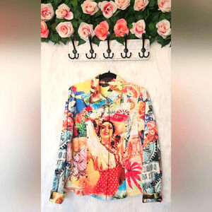 Simon Chang Latin Celebration Button Up Shirt